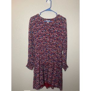 Lucky Brand floral button up dress